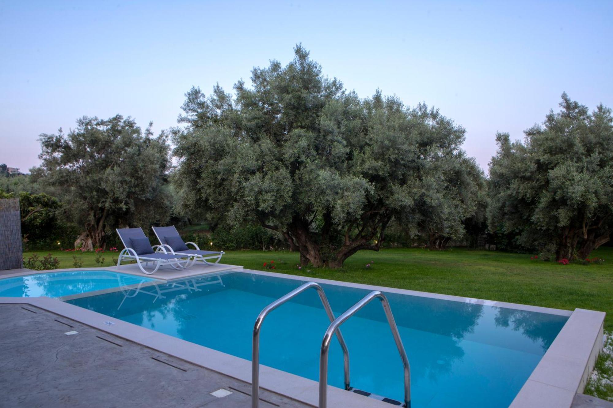 Averto Villas With Private Pool Нидри Экстерьер фото